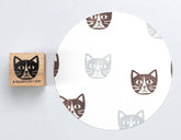 Stempel Katzenkopf Perlenfischer